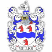 Miller Family Crest Sticker (Voorkant)