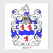 Miller Family Crest Sticker (Vel)