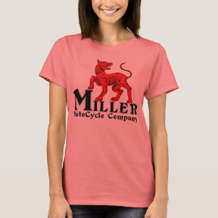 Miller Motocycle Dames ringer T T-shirt