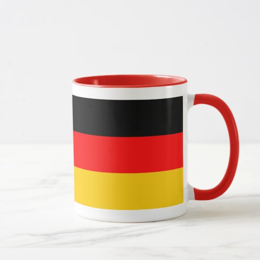Miller Tasse rouge Drapeau allemand (Droite)