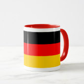 Miller Tasse rouge Drapeau allemand (Devant droit)