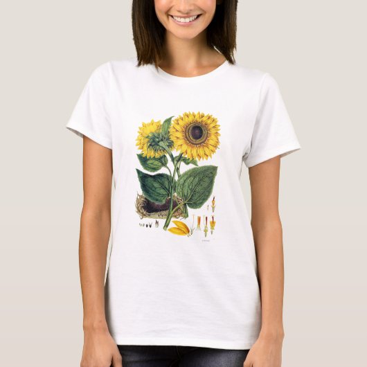 Miller: Zonnebloem T-shirt (Voorkant)