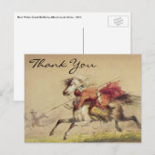 Miller's Blue Water Creek Battle Briefkaart (Voorkant / Achterkant)