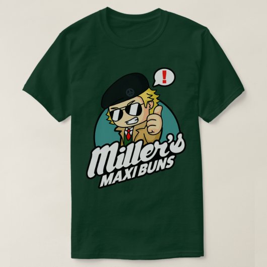Millers Maxi Buns T-shirt (Design voorkant)