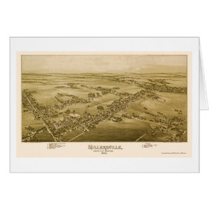 Millersville, PA Panoramic Map - 1894