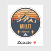 Millet, Alberta Sticker (Vel)