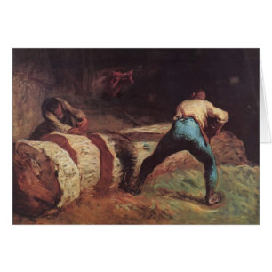 Millet de Jean-Francois les scieurs en bois