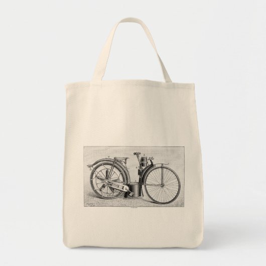 Millet Motorcycle, 1895 Tote Bag (Voorkant)