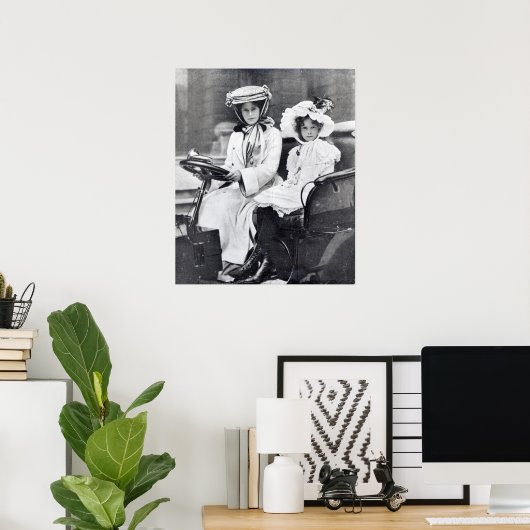 Millicent Duchess van Sutherland en haar dochter Poster (Thuiskantoor)
