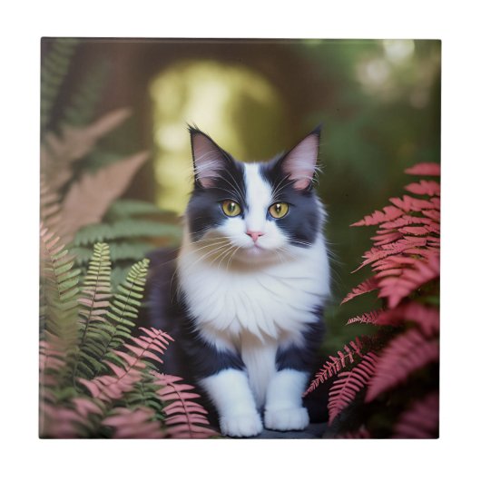 Millie de Ragdoll kat, Tegeltje (Voorkant)