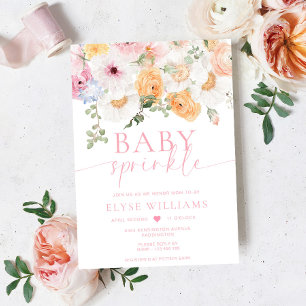Millie Floral Baby Sprinkle Kaart