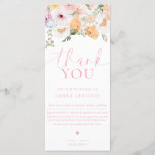 Millie Floral Long Menu & Merci (Dos)