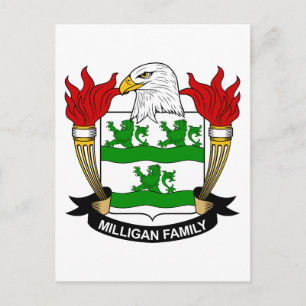 Milligan wapenstilstand / familieklek briefkaart