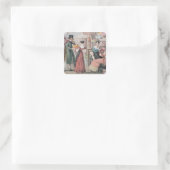 Milliners , gedrukt door Charles Joseph Vierkante Sticker (Tas)