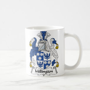 Millington Family Crest Koffiemok