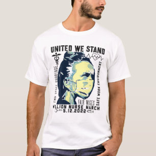 Million Nurse March United Nurse March 12 mei 2022 T-shirt