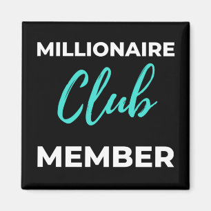 Millionaire Club Lid Magneet