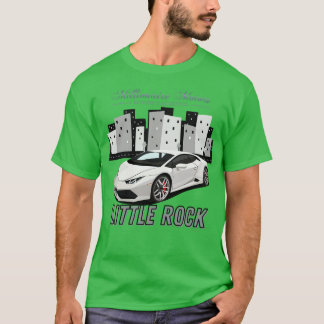 MILLIONAIRE MOTORS LITTLE ROCK GREY LAMBO T-SHIRT