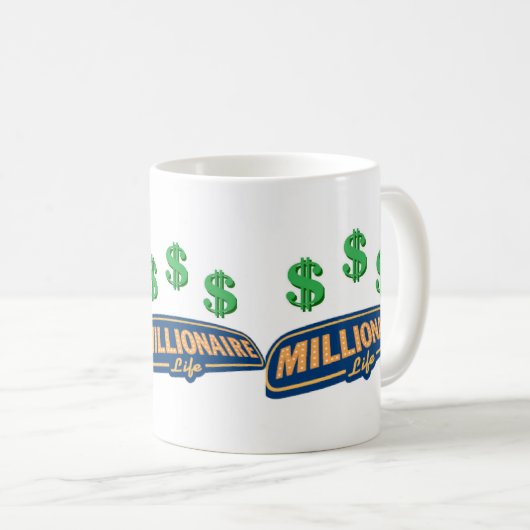 Millionaire Mug (Devant droit)