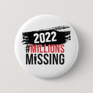 #MillionMissing 2022 logo ronde knop Button 5,7 Cm