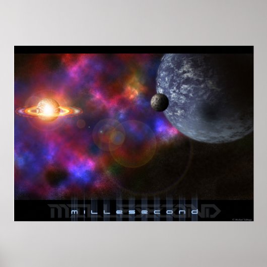 MilliSecond Poster (Voorkant)