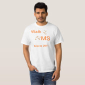 Milliseconde de promenade de T-shirt (Devant entier)
