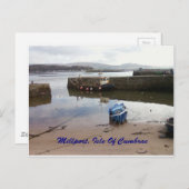 Millport, eiland Cumbrae - low-tide Briefkaart (Voorkant / Achterkant)