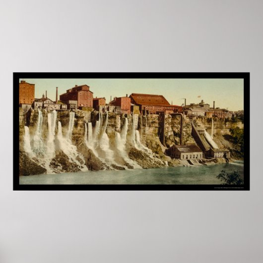 Mills American Shore Niagara 1900 Poster (Voorkant)