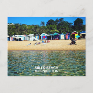 Mills Beach, Mornington Briefkaart