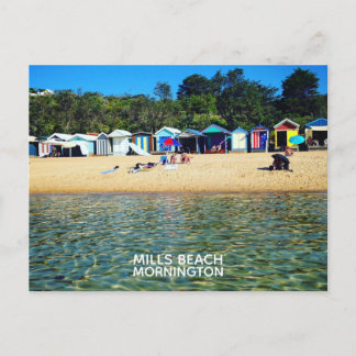Mills Beach, Mornington Briefkaart