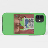 Mills On Whales Funny iPhone 5/5S Coque (Dos (Horizontal))