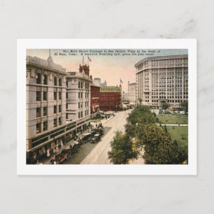 Mills St., El Paso, Texas Briefkaart