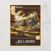 Millsboro, Delaware | Carte postale Vintage (Devant)