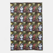 Milly de Ragdoll kat, theedoek (Verticaal)