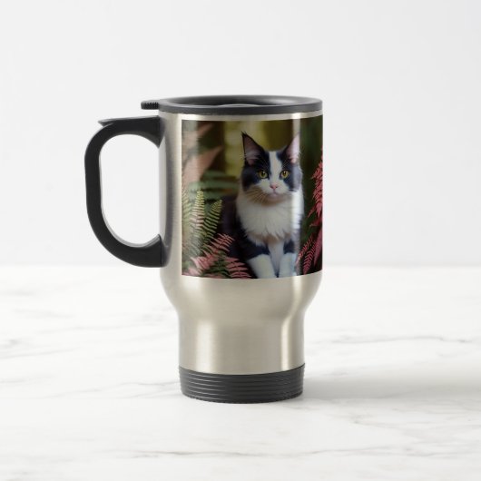 Milly Le Chat De Ragdoll, Mug De Voyage (Gauche)