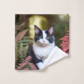 Milly Le Chat Ragdoll, Serviette De Bain Ensemble (Gant de toilette)