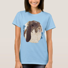 Milly Moo Bunny Dames T-shirt