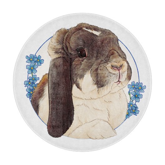 Milly Moo Bunny Snijplank (Voorkant)