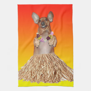 Milner De Dansshund Kitchen Towel Theedoek