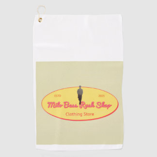 Milo Bass Rush Shop golfbal Golfhanddoek