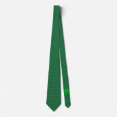 Milo Dale St Patrick's Black on Green Cravate masc (Devant)