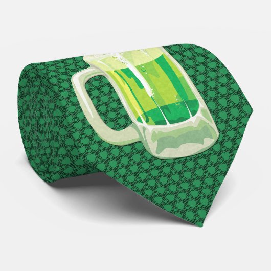 Milo Dale St Patrick's Black op het Stropdas van g (Opgerold)