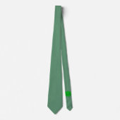 Milo Dale St Patrick's Green on Green Mannen Strop Stropdas (Voorkant)