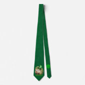 Milo Dale St Patrick's Hedegg Green Mannen Stropda Stropdas (Voorkant)