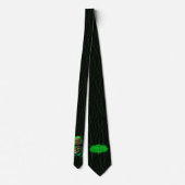 Milo Dale St Patrick's Skeleton Green Cravate masc (Dos)