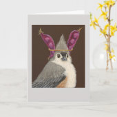 Milo la carte titrée tufted (Fleur jaune)