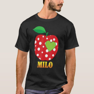 Milo Love School Terug naar School Boy Kind Studen T-shirt