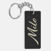 Milo Name whitegold Porte-clés (Devant gauche)