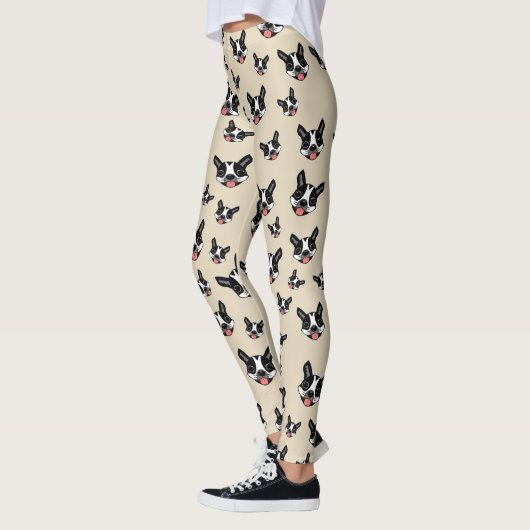 Milo The Boston Terrier Leggings (Links)