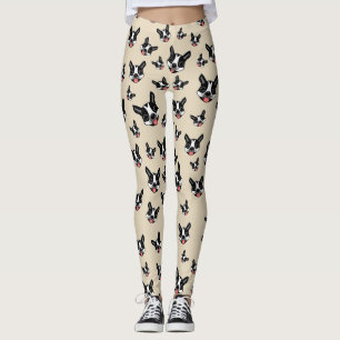Milo The Boston Terrier Leggings